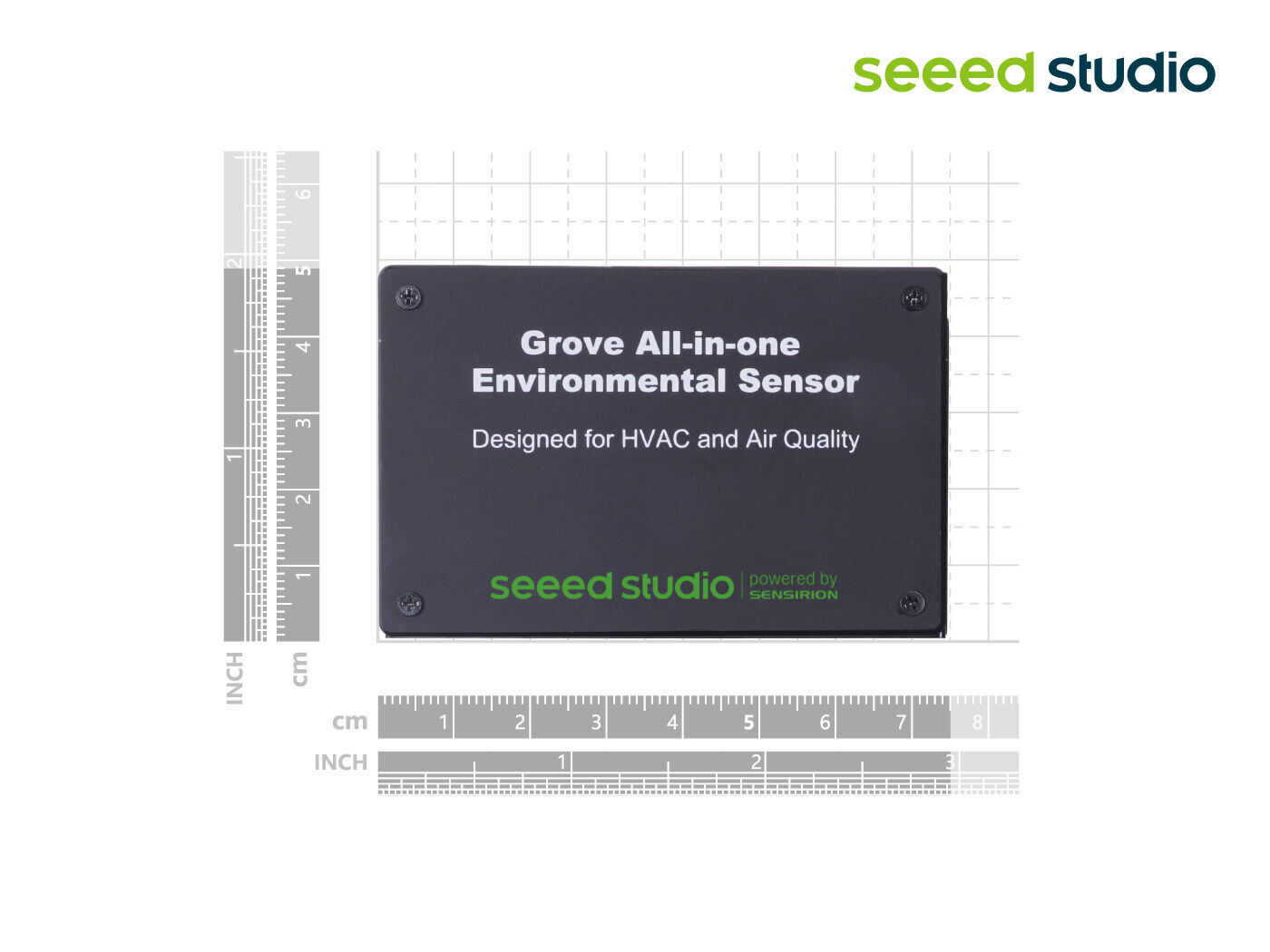 Grove - SEN54 All-in-one environmental sensor - VOC, RH, Temp, PM1.0/2.5/4/10 with proprietary algorithms, HVAC, Air Purifier - Image 4