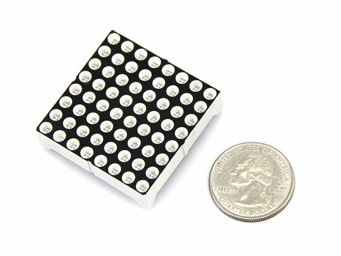 38mm 8*8 square matrix LED matched with Grove - Green Common Anode - Image 3