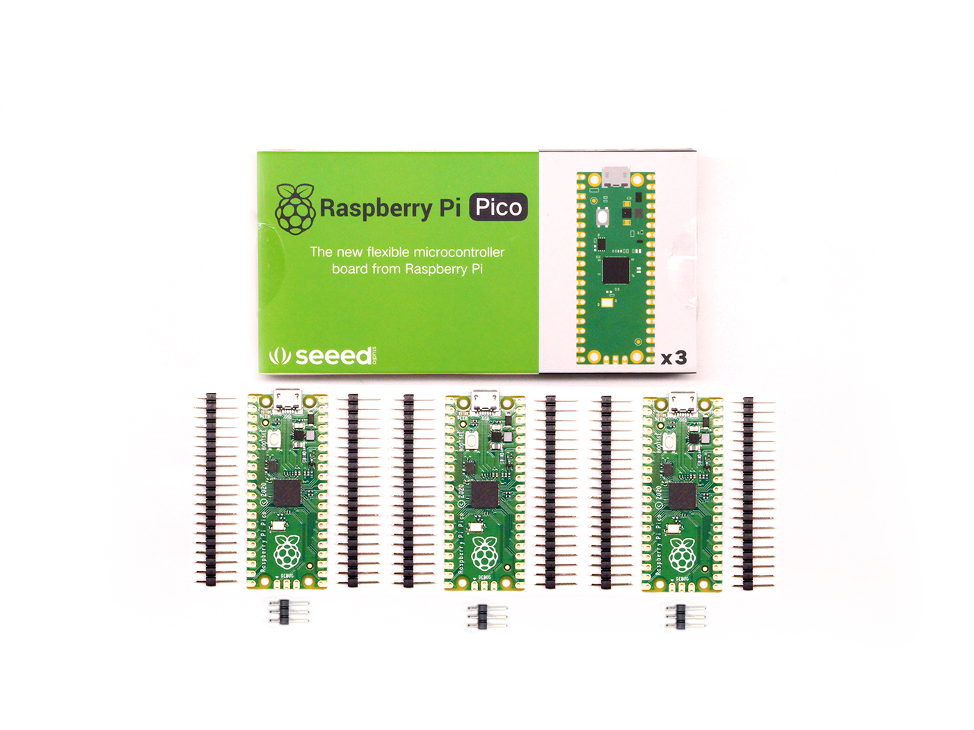 Raspberry Pi Pico (3Pcs) based on RP2040 for Arduino Beginner,small & flexible design, low power consumption - Image 5
