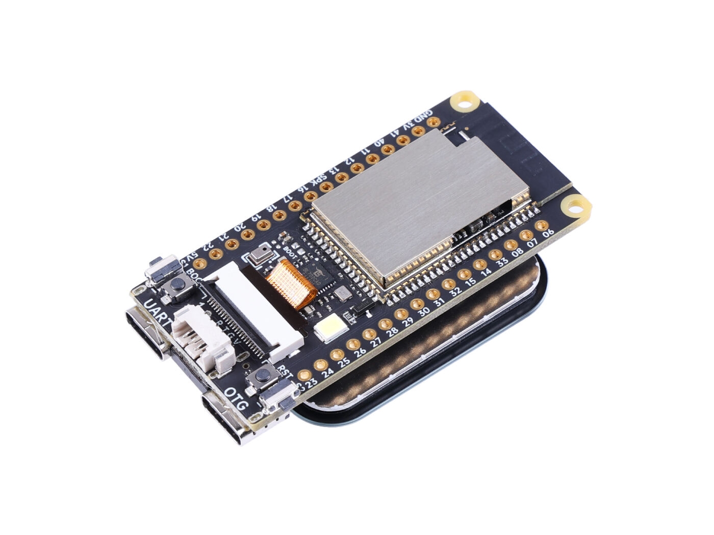 Sipeed M1s Dock AI RISC-V Development Broad with 1.69 Inch CTP Screen,WiFi/BT/Bluetooth5/wireless module - 768KB SRAM + 64MB RAM - Image 4