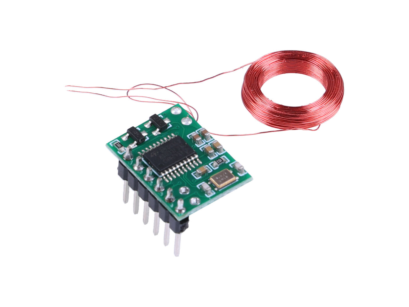 Mini 125Khz RFID Module - Pre-Soldered Antenna (35mm Reading Distance) - Image 4