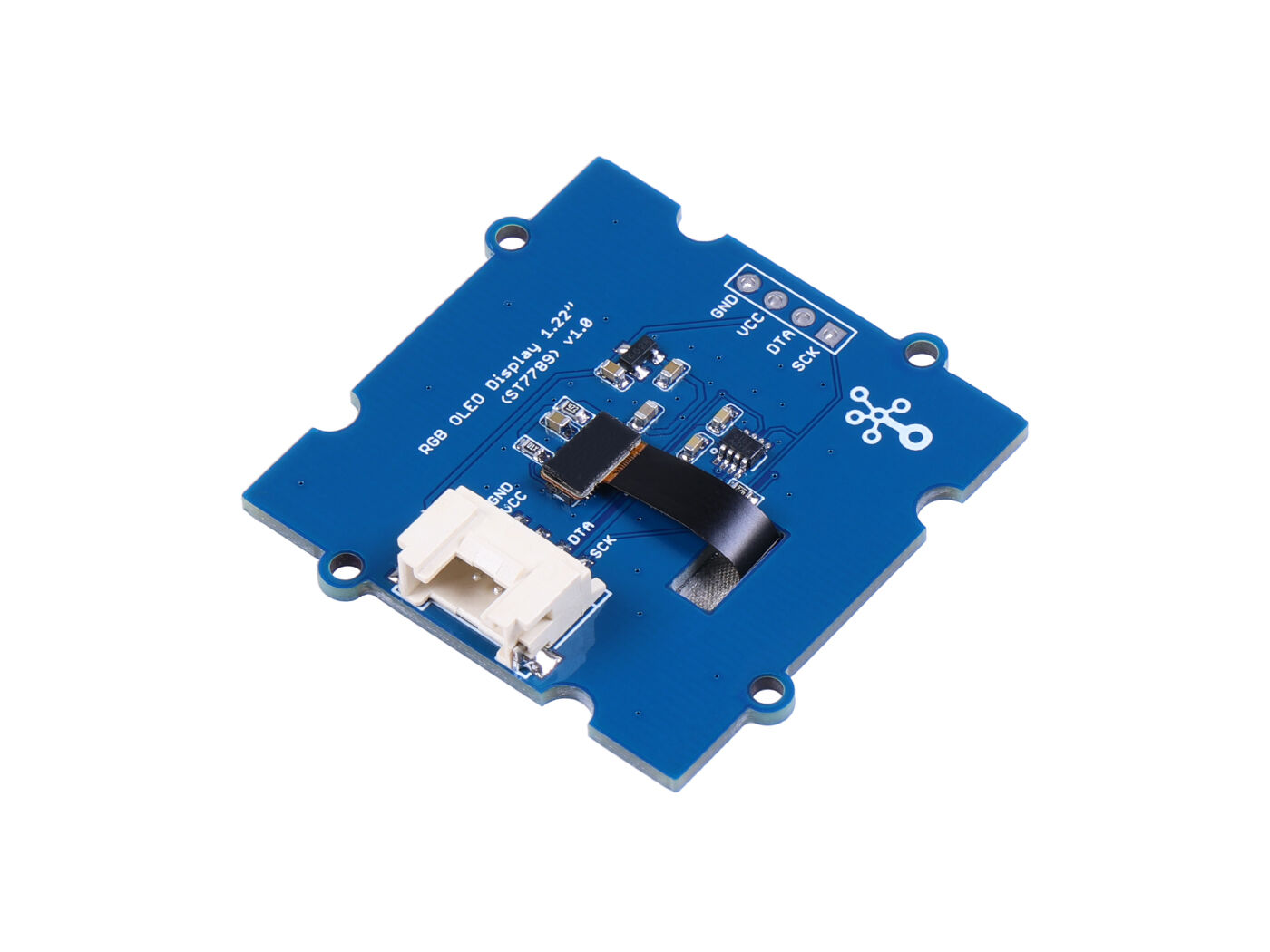 Grove -1.22 Inch IPS Display - 240x240 resolution, IPS(SCK and SDA), full-view angle, 65 colors show up, -20 to 70 degrees - Image 4