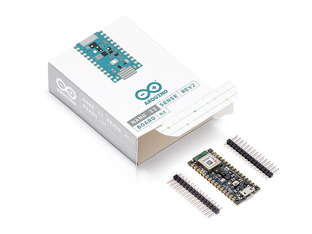 Arduino Nano 33 BLE Sense Rev2 - nRF52840 processor, BLE, AI-enabled, multiple onabord sensors, finger-size, Arduino and Python support - Image 4
