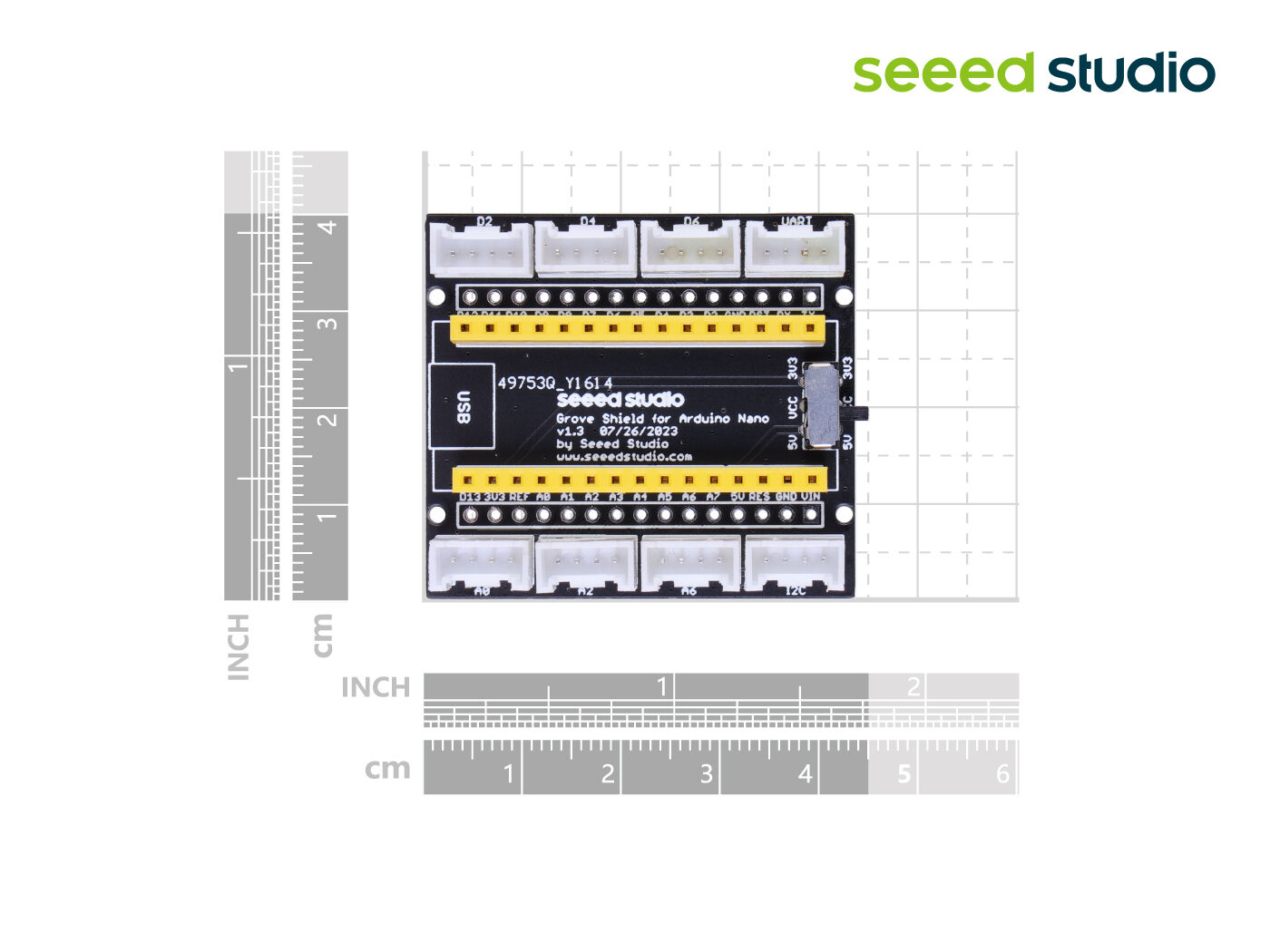 Grove Shield for Arduino Nano v1.3 - Image 5