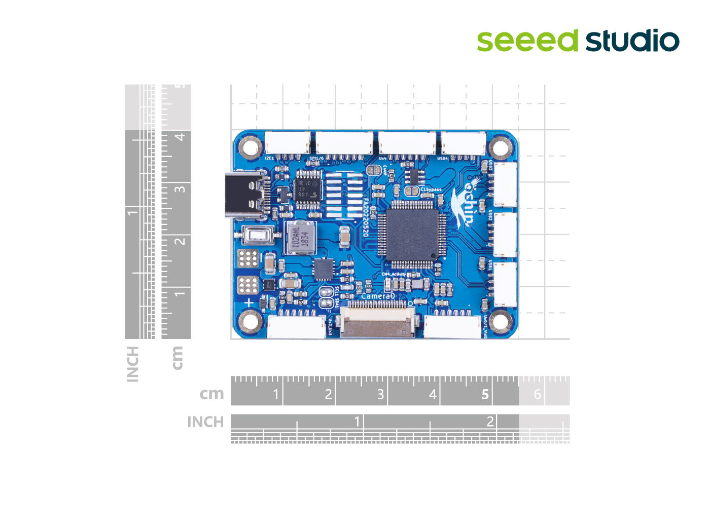 Ochin CM4 -Tiny Carrier Board for Raspberry Pi Compute Module 4(CM4) - Image 5