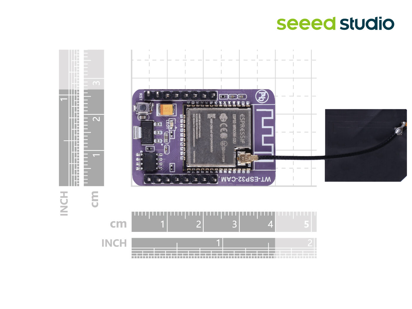 ESP32-CAM Development Board-Micro Camera Module OV2640 With WIFI + Bluetooth - Image 5