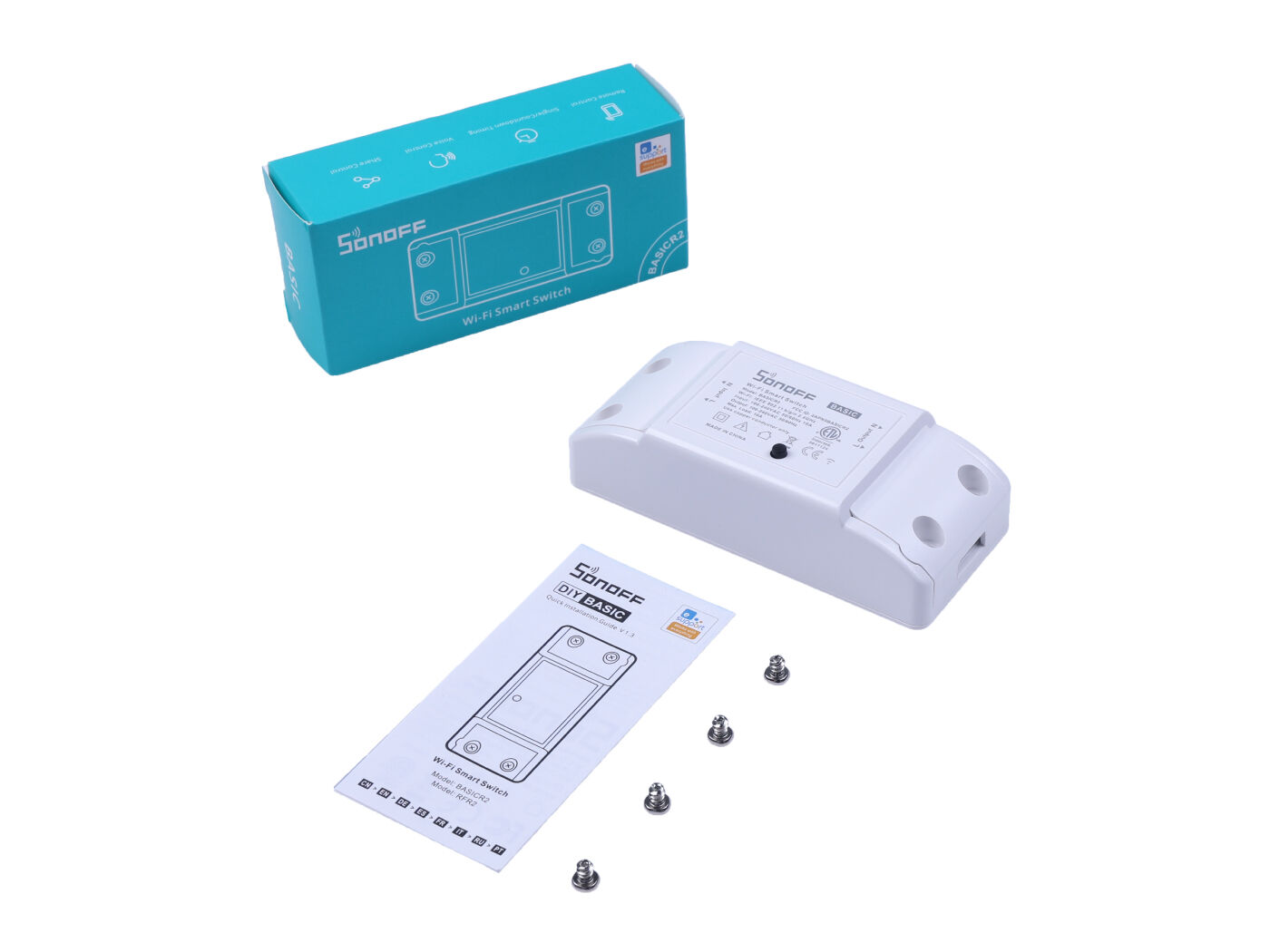Sonoff BasicR2-WiFi Smart Switch, Voice control,Smart Home - Image 5
