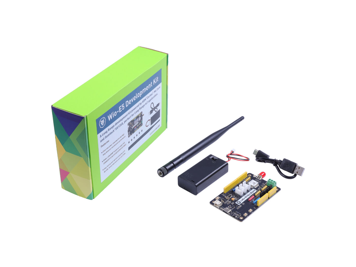 Wio-E5-LE Dev Kit - STM32WLE5JC, ARM Cortex-M4 and SX126x embedded, supports LoRaWAN on EU868 & US915 - Image 5