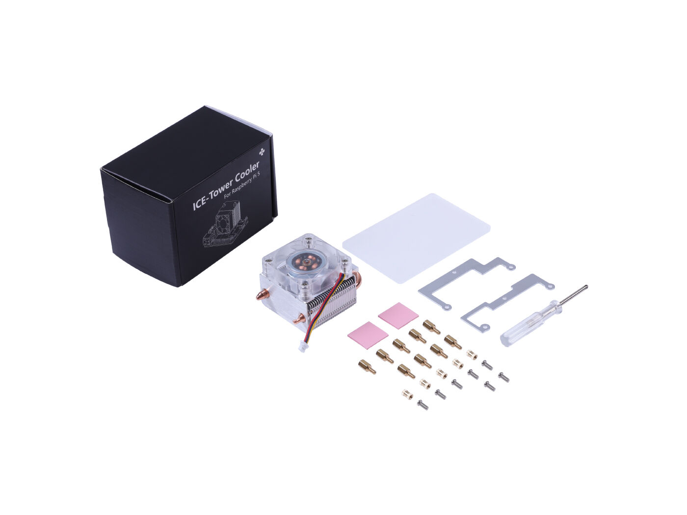 ICE Tower CPU Cooling Fan for Raspberry Pi (Support Pi 5) - Image 6
