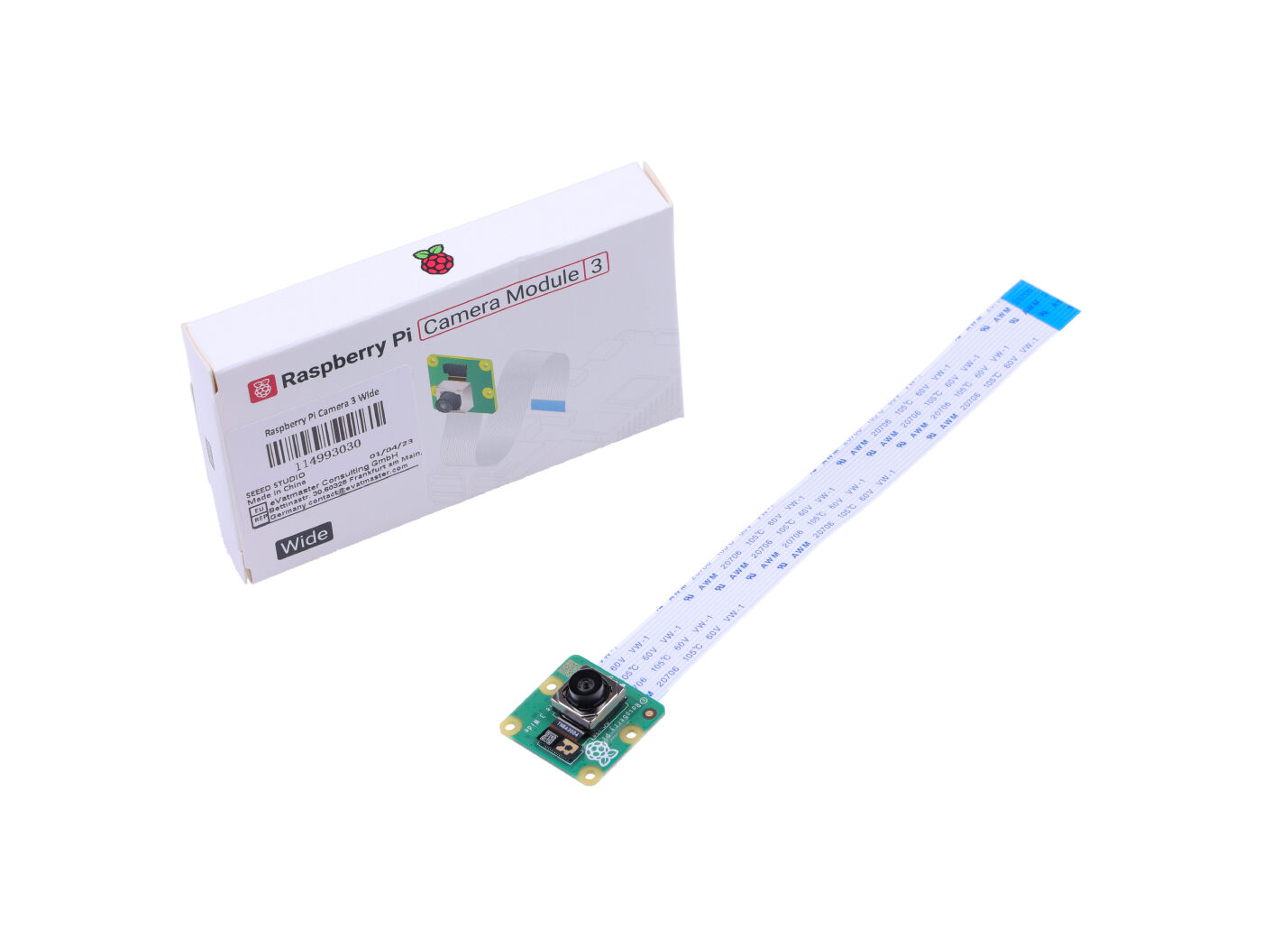 Raspberry Pi Camera Module 3 Wide - Sony IMX708, 4608 × 2592 pixels, 120 degrees Diagonal FOV, IR cut filter, autofocus - Image 5