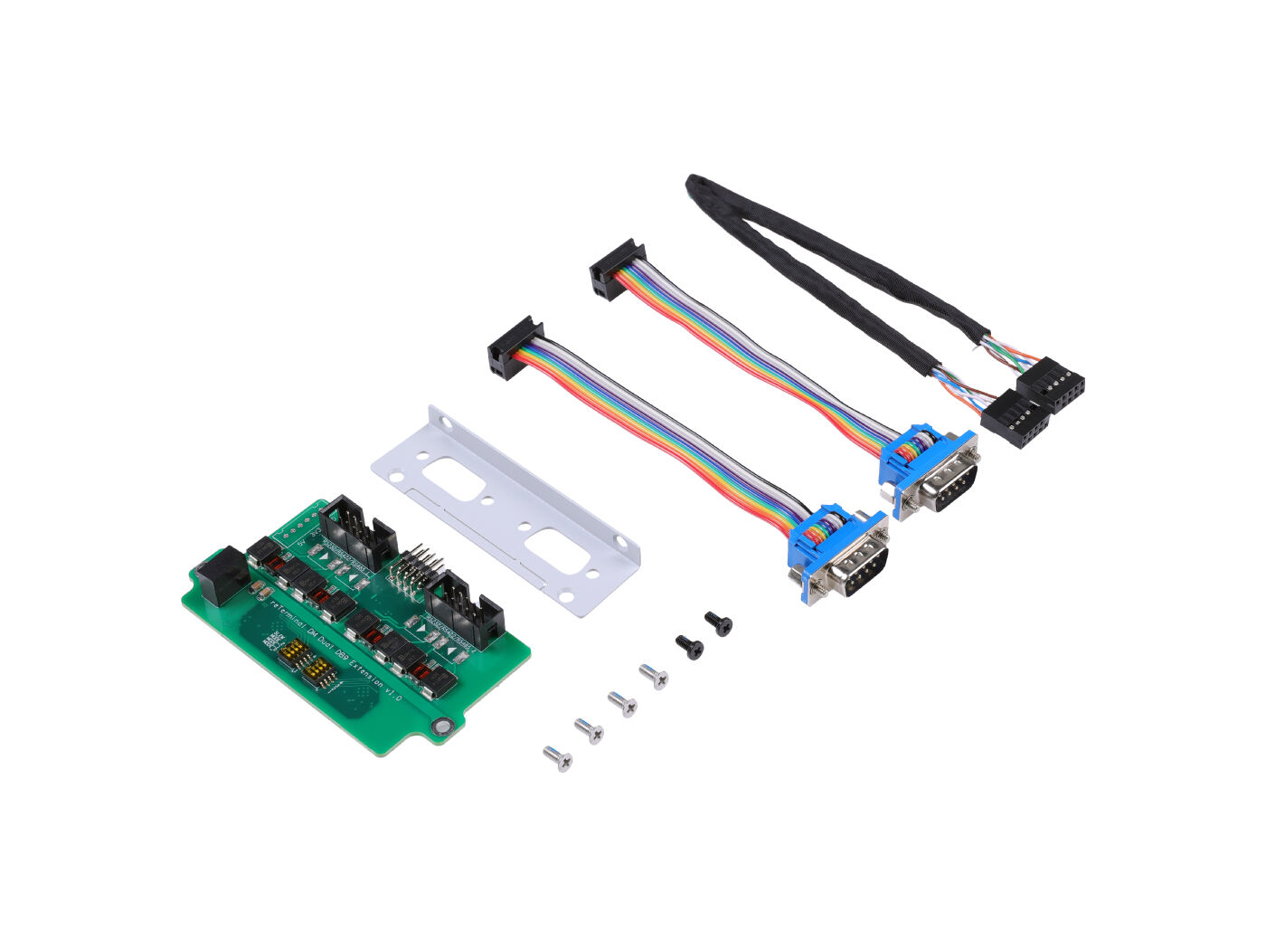 reTerminal DM Dual DB9 extension - dual RS232/422/485 DB9 interface - Image 5