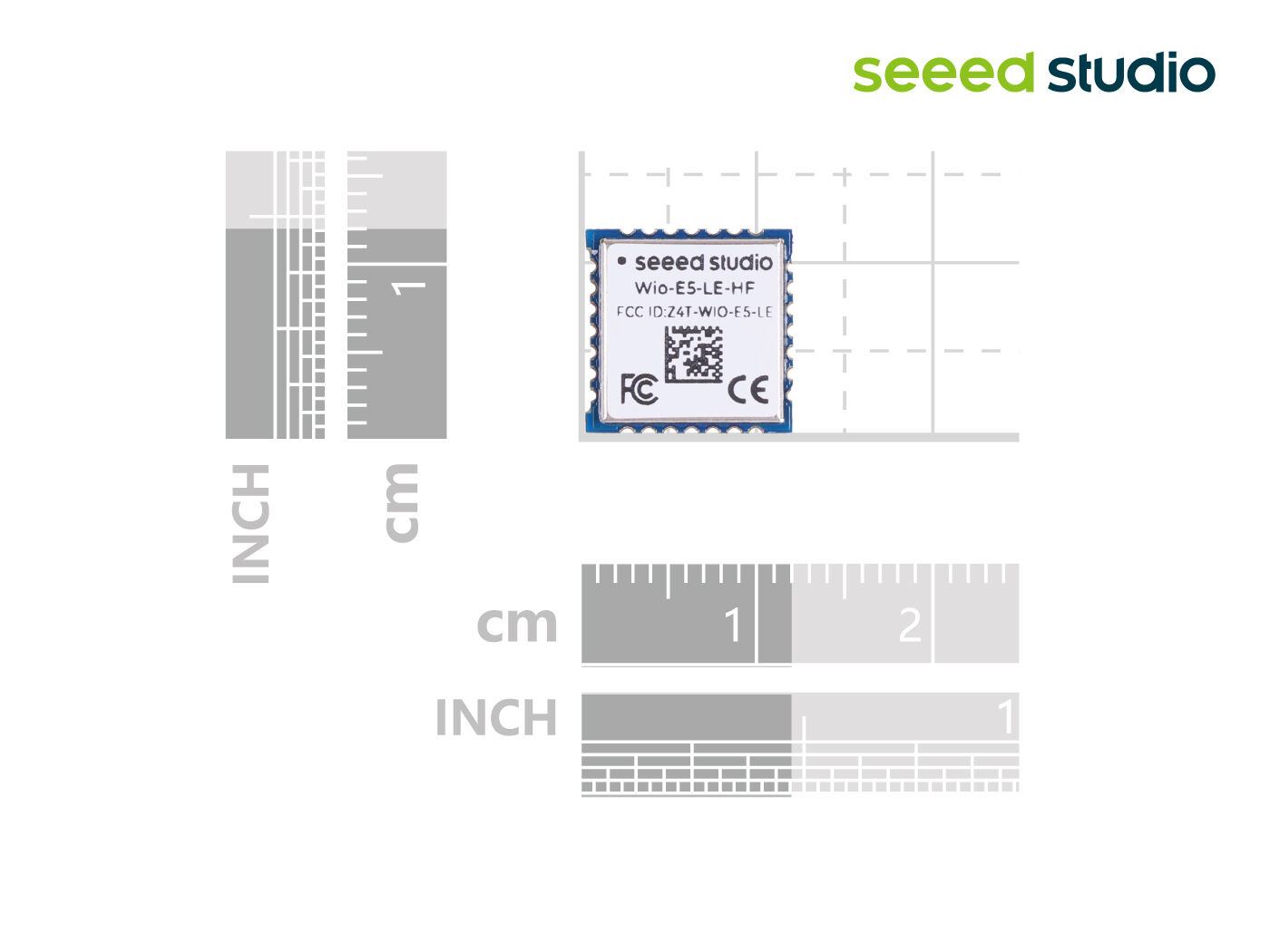 Wio-E5-LE Wireless Module (Bulk) - STM32WLE5JC, ARM Cortex-M4 and SX126x embedded, supports LoRaWAN on EU868 & US915 - Image 5