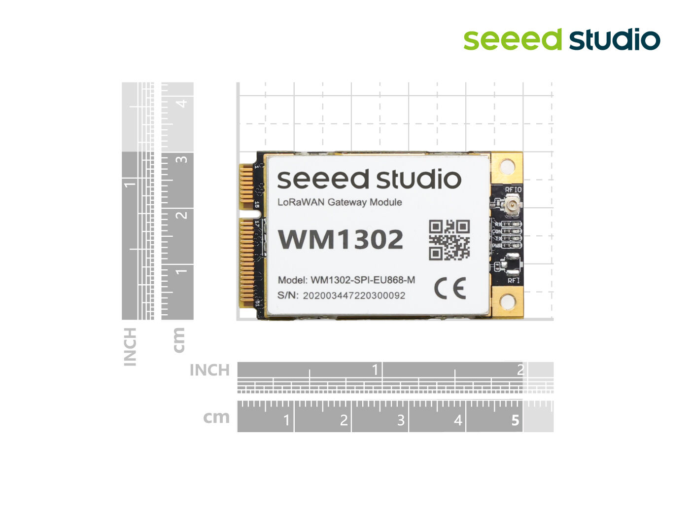 Wio-WM1302 Long Range Gateway Module without SX1262(SPI) - EU868 - Image 5