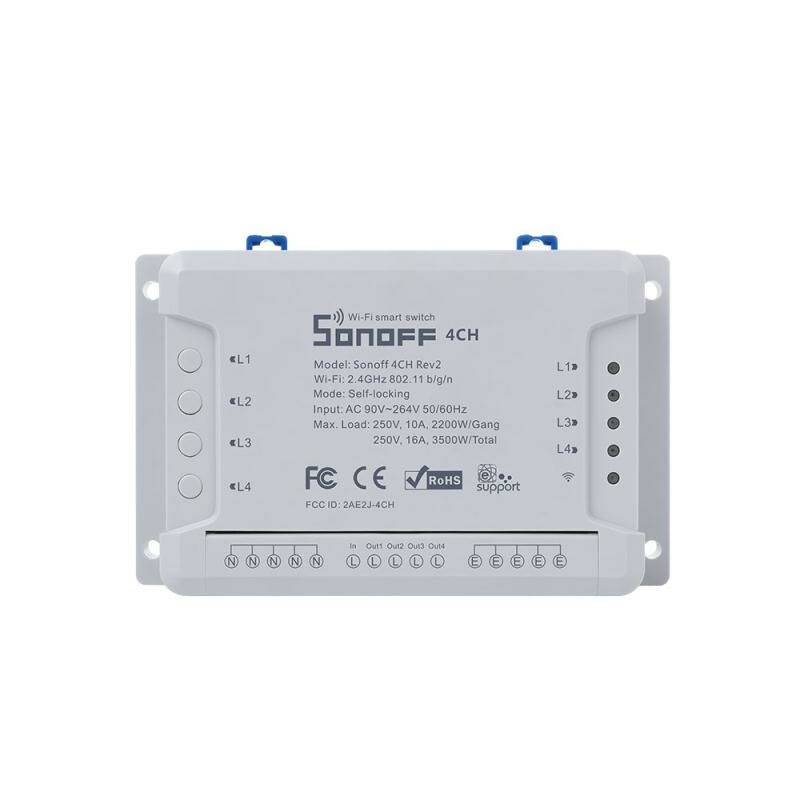 Sonoff 4CH R2 Wi-Fi Smart Switch - Image 3