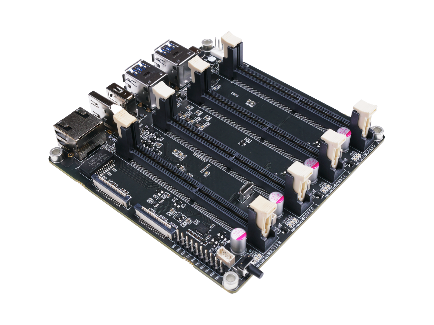 Jetson Mate Cluster Mini - Jetson Nano/NX Carrier Board for GPU Cluster and Server - Image 2
