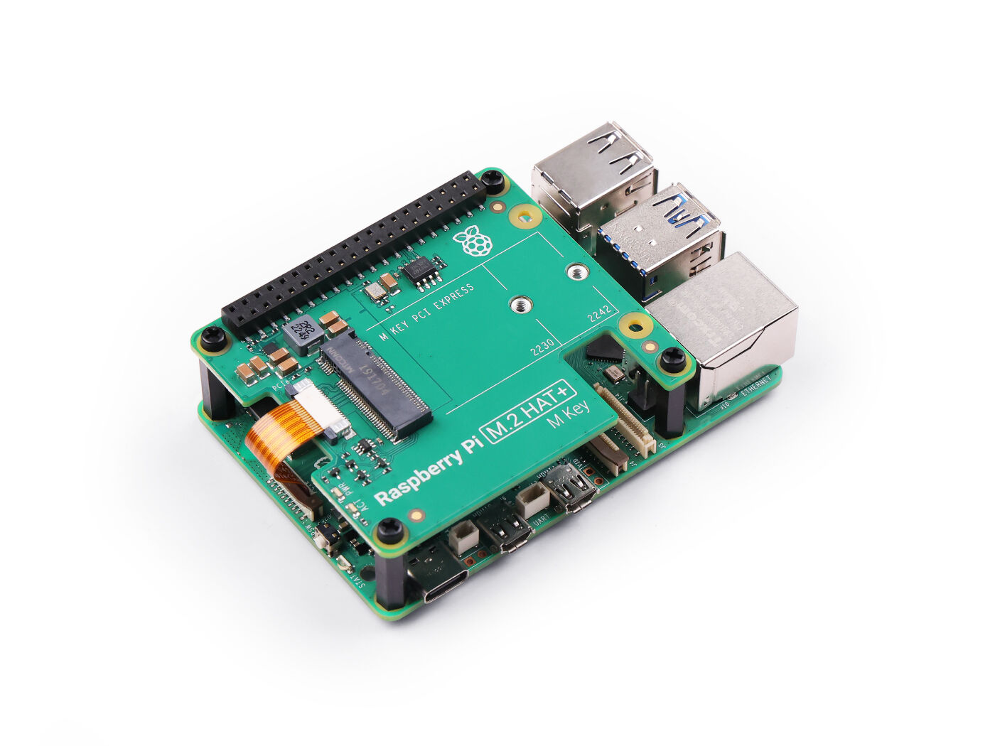 Raspberry Pi M.2 HAT+ (for Raspberry Pi 5) - Image 6