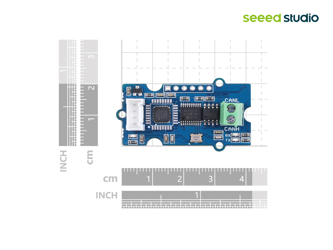Serial CAN-BUS Module based on MCP2551 and MCP2515 - Image 6