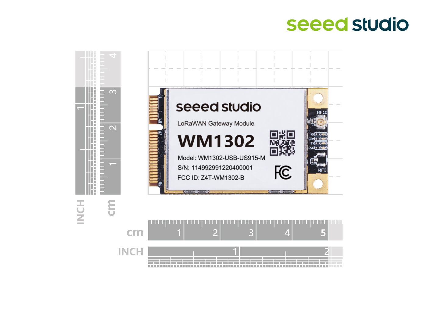 WM1302 LoRaWAN Gateway Module (USB) - US915 - Image 6