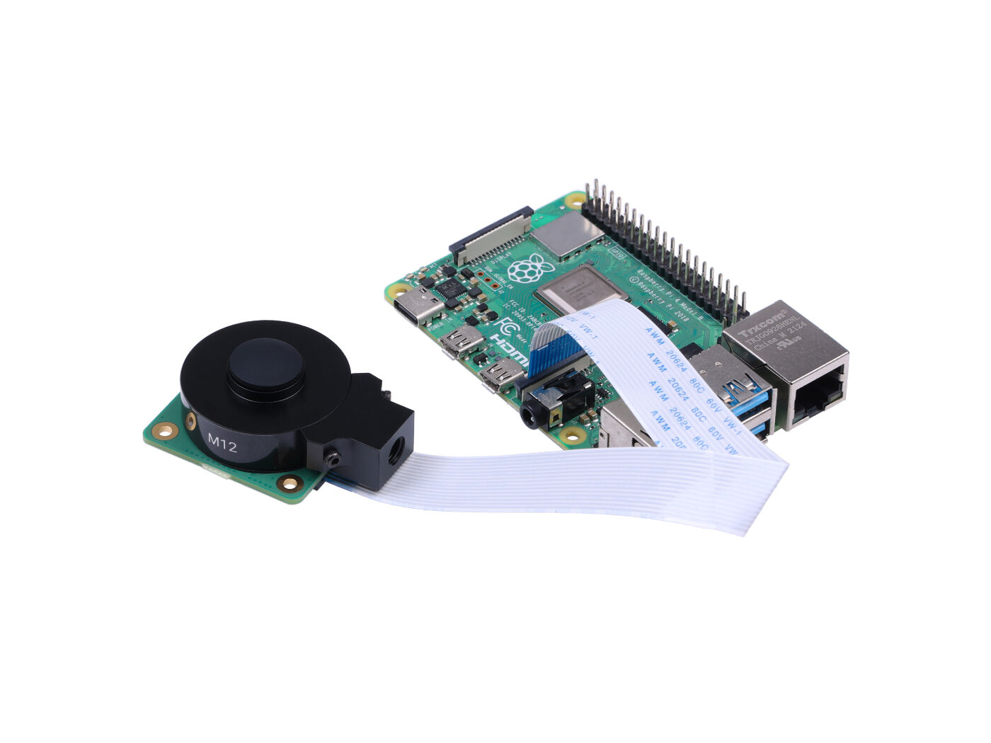 Raspberry Pi HQ Camera - M12 mount, 12.3-Megapixel, IMX477R, IC cut filter integrated, compatible with all models of Raspberry Pi - Image 6