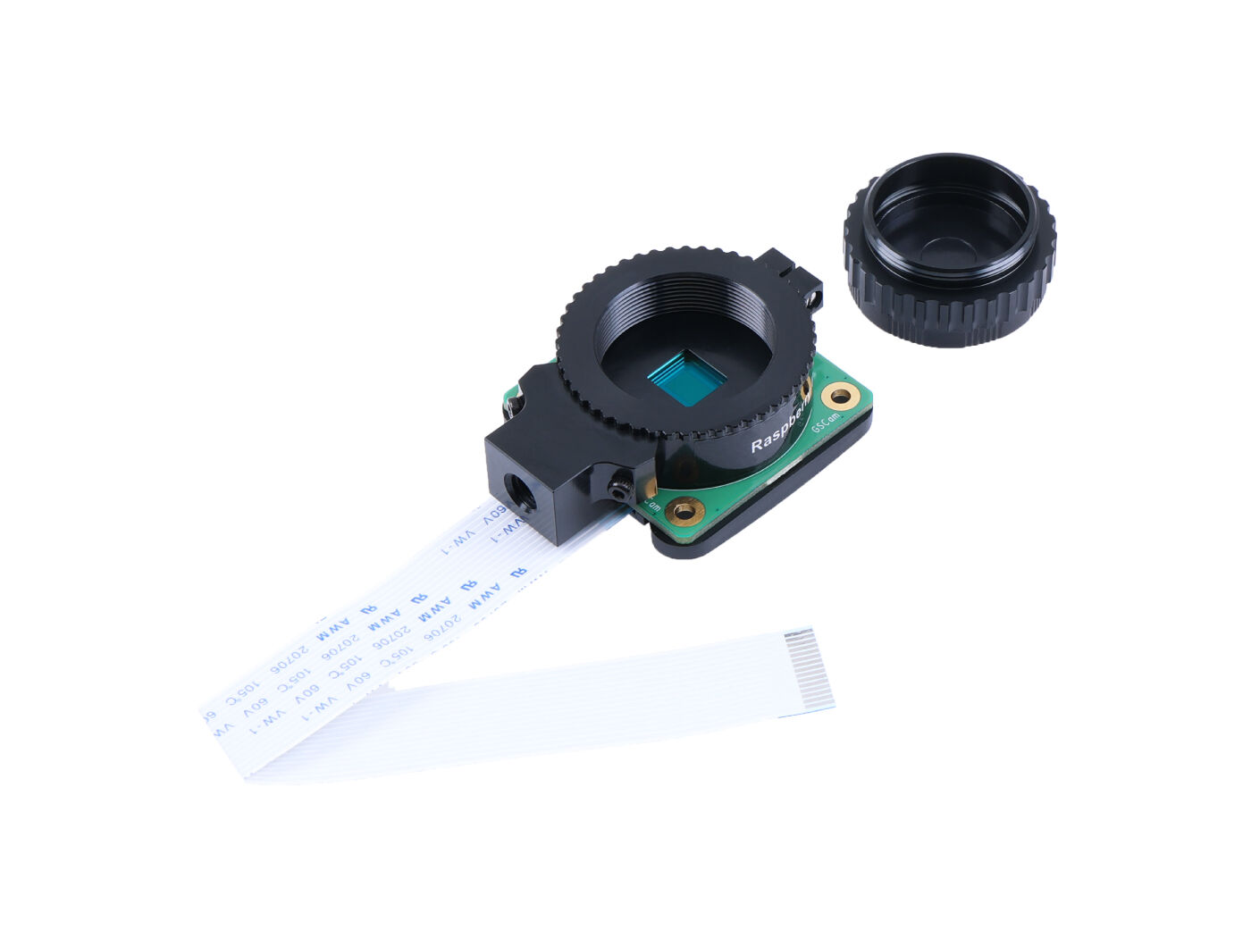 Raspberry Pi Global Shutter Camera - C/CS-mount, 1.6-megapixel IMX296 sensor, 3.45μm × 3.45μm pixel size, adjustable back focus length - Image 6