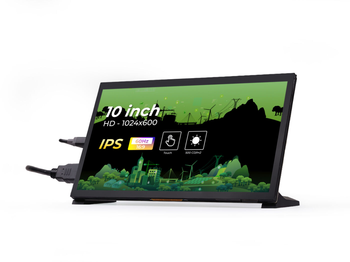 10.1 inch 1024x600 60Hz IPS Capacitive Touch Screen with speakers - Image 7