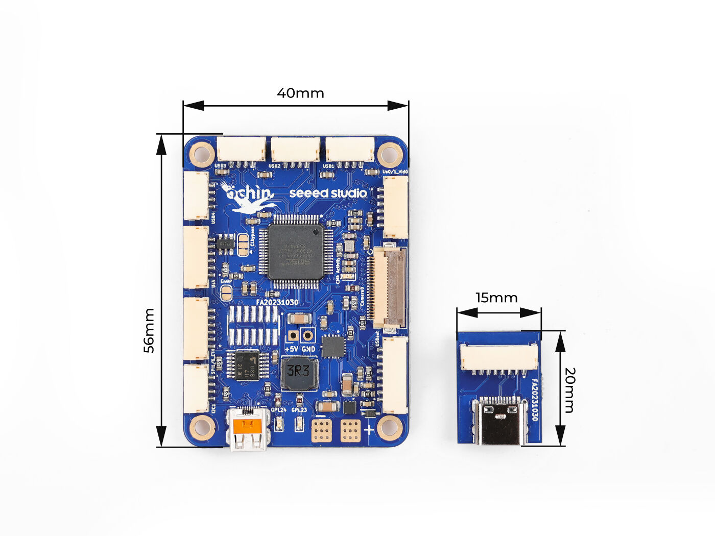Ochin Tiny Carrier Board V2 for Raspberry Pi CM4 - Image 6
