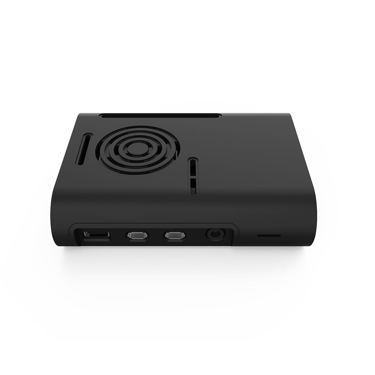 ABS Enclosure Black Case for Raspberry Pi 4 B - Image 2