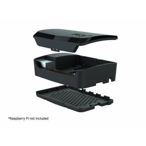 Argon POLY+ Raspberry Pi 4 Case (Black) - Image 3