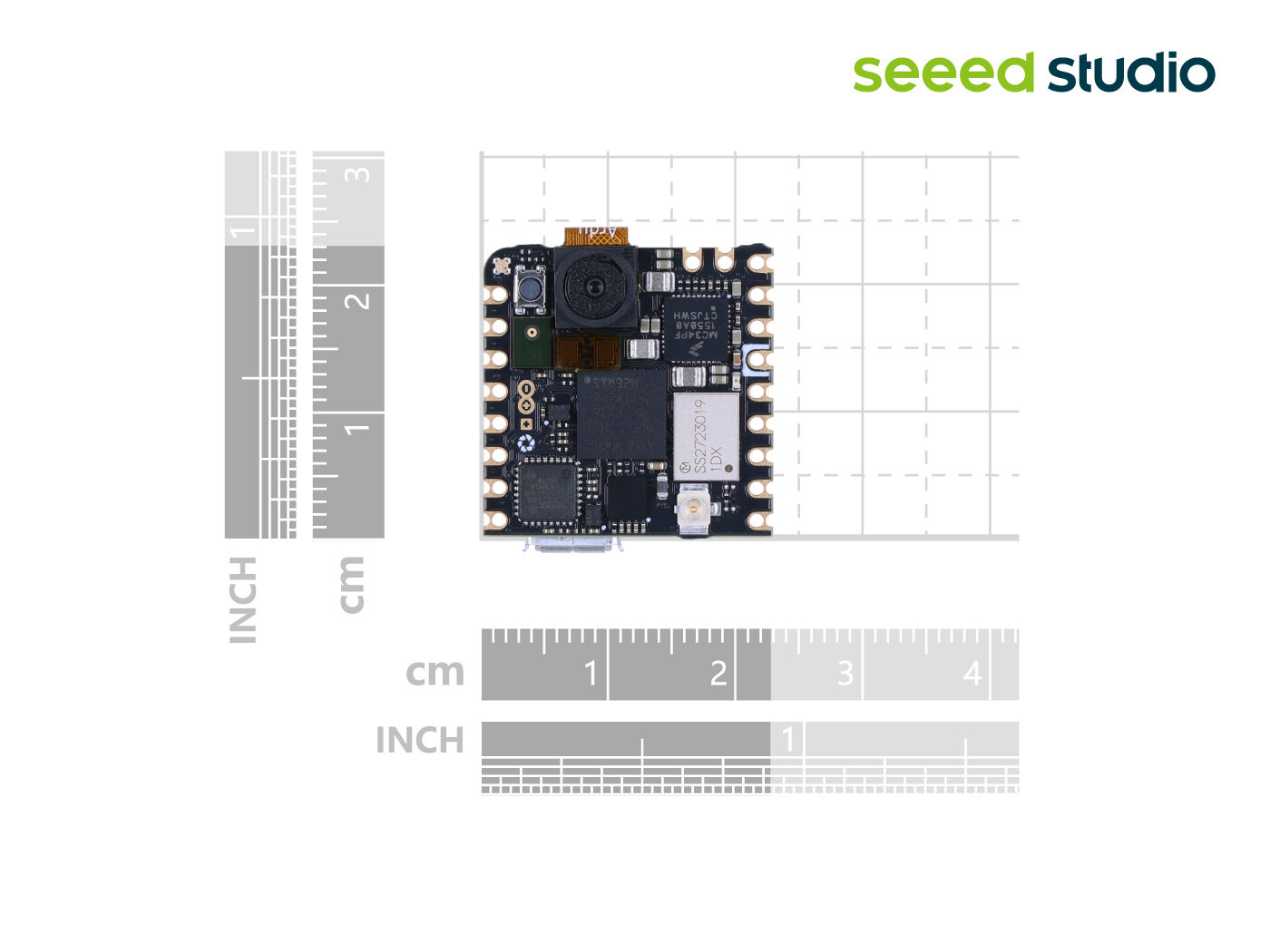 Arduino Nicla Vision - Dual Arm® Cortex® M7/M4, NXP SE050C2 Kripto çipi, Wi-Fi, Bluetooth®, 2 MP Renkli Kamera, 6-Deklemli IMU, Mesafe/Zaman Uçuş sensörü, Mikrofon - Görsel 7