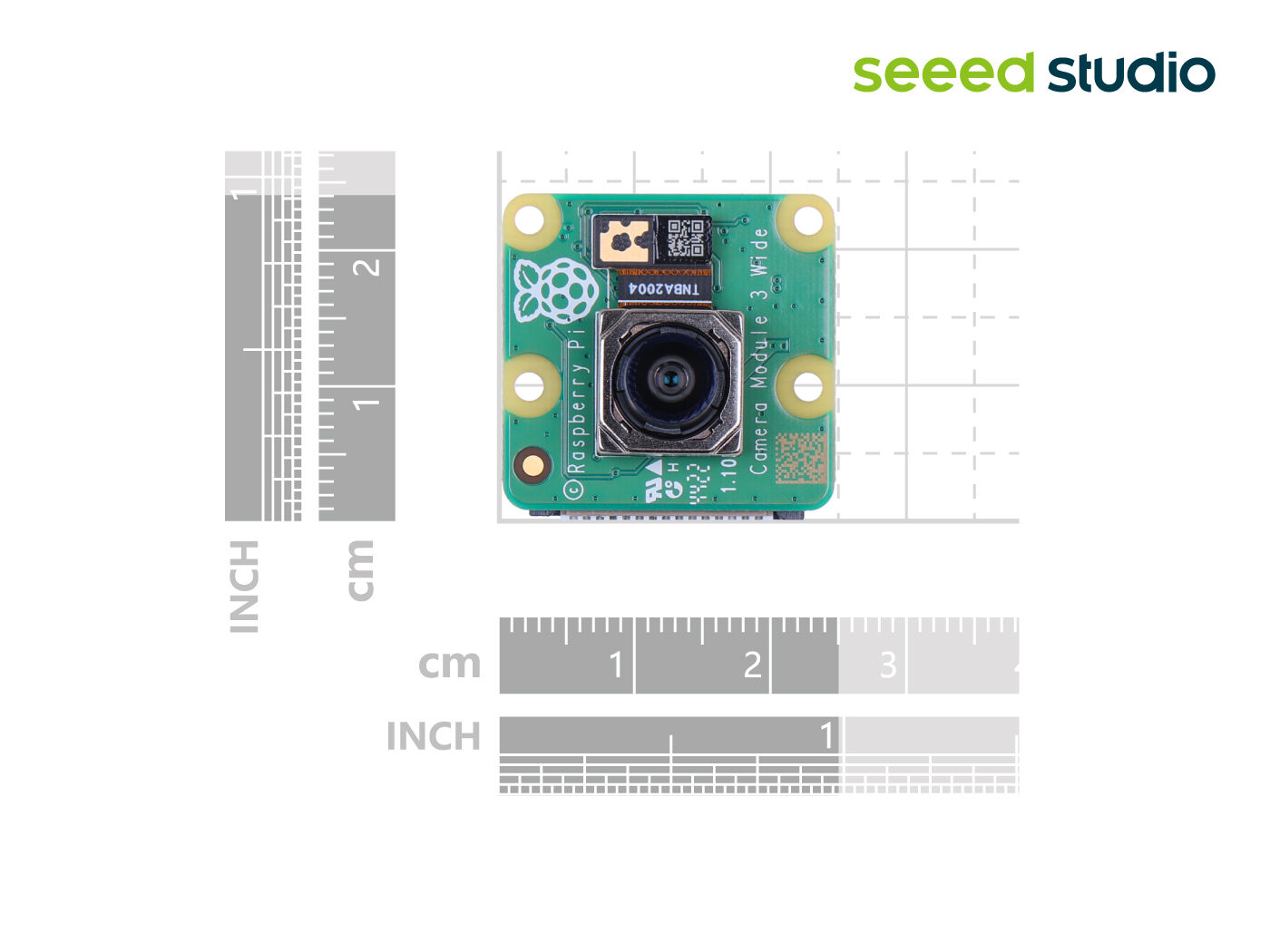 Raspberry Pi Camera Module 3 Wide - Sony IMX708, 4608 × 2592 pixels, 120 degrees Diagonal FOV, IR cut filter, autofocus - Image 7