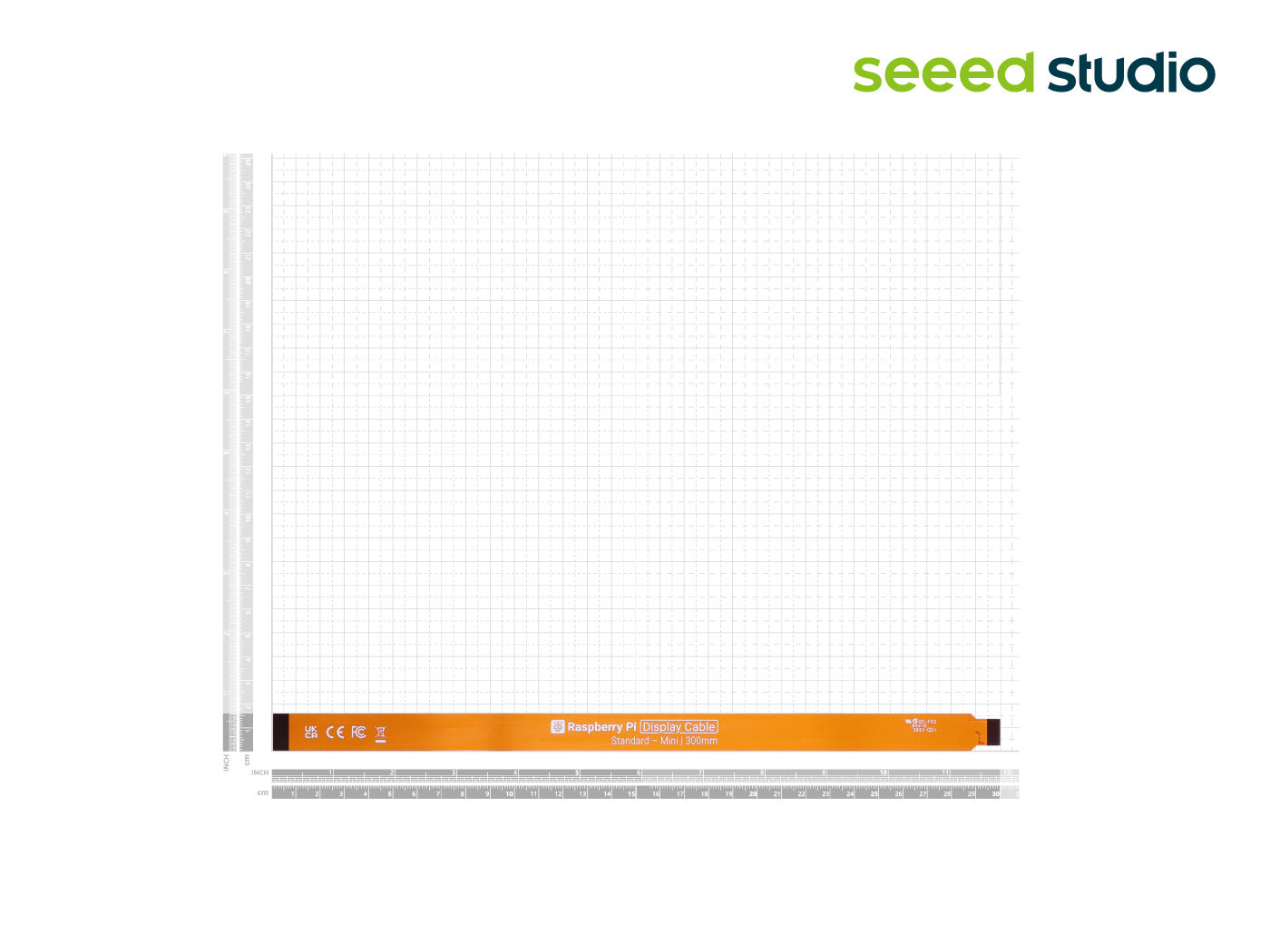 Raspberry Pi 5 Official Display Cable Standard - 300mm - Image 6