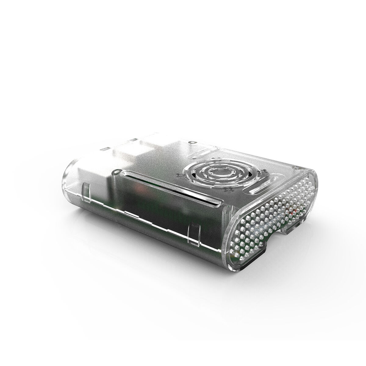 ABS Enclosure Transparent Case for Raspberry Pi 4 B - Image 3