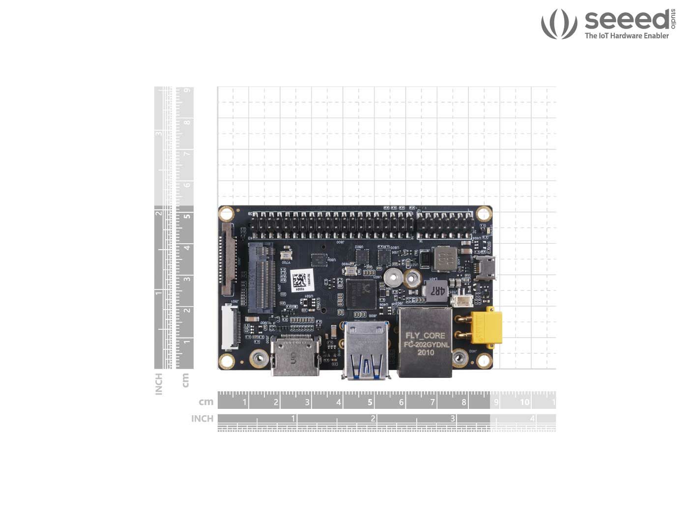 A203v2 Carrier Board for Jetson Nano/Xavier NX/TX2 NX - Image 4
