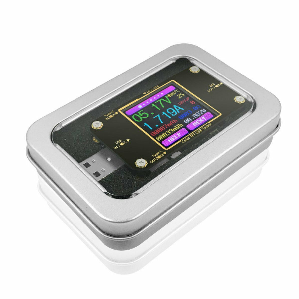 Wireless bluetooth online TFT Color Type-C & USB Tester - Image 7