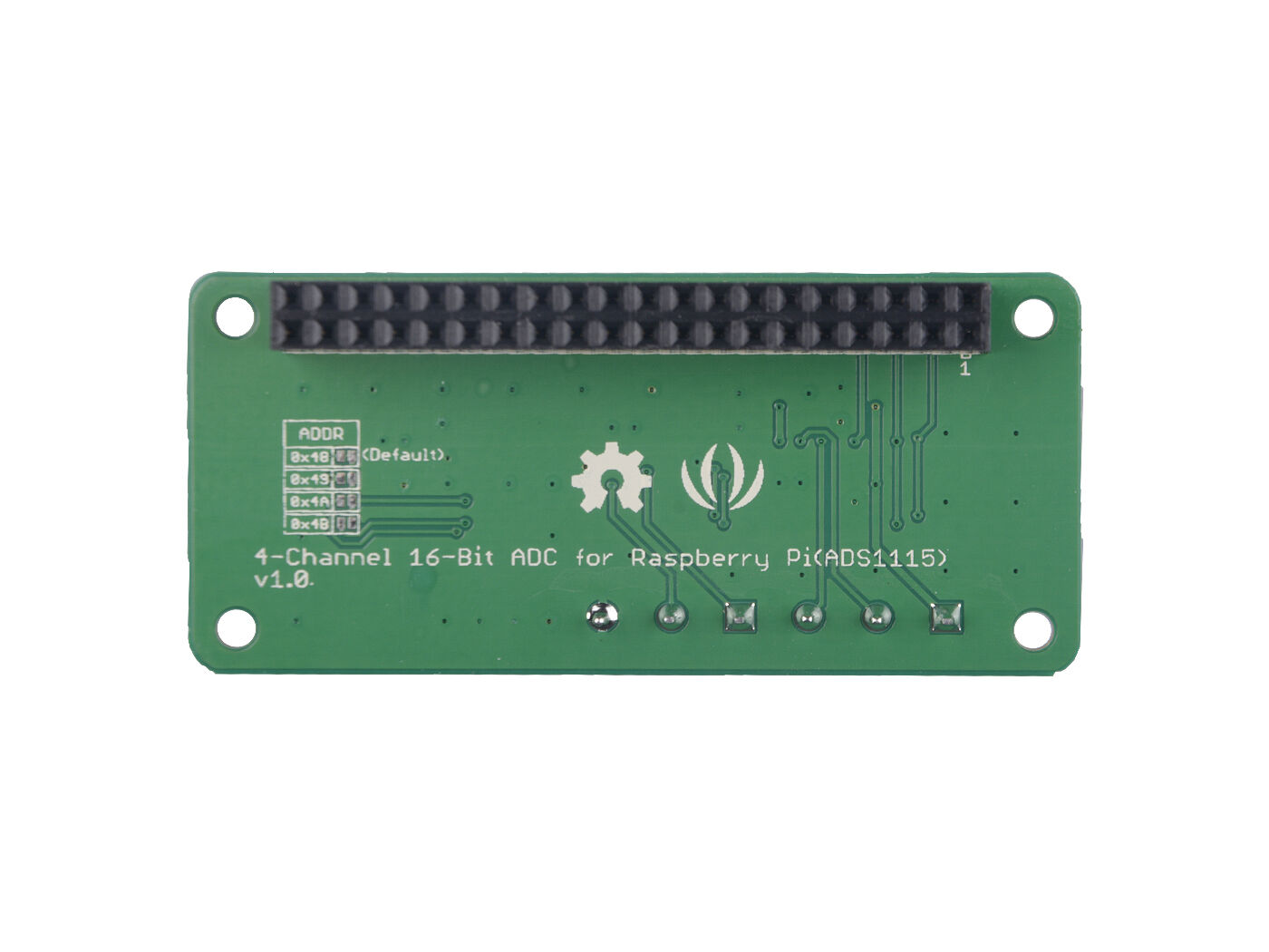 4-Channel 16-Bit ADC for Raspberry Pi (ADS1115) - Image 3