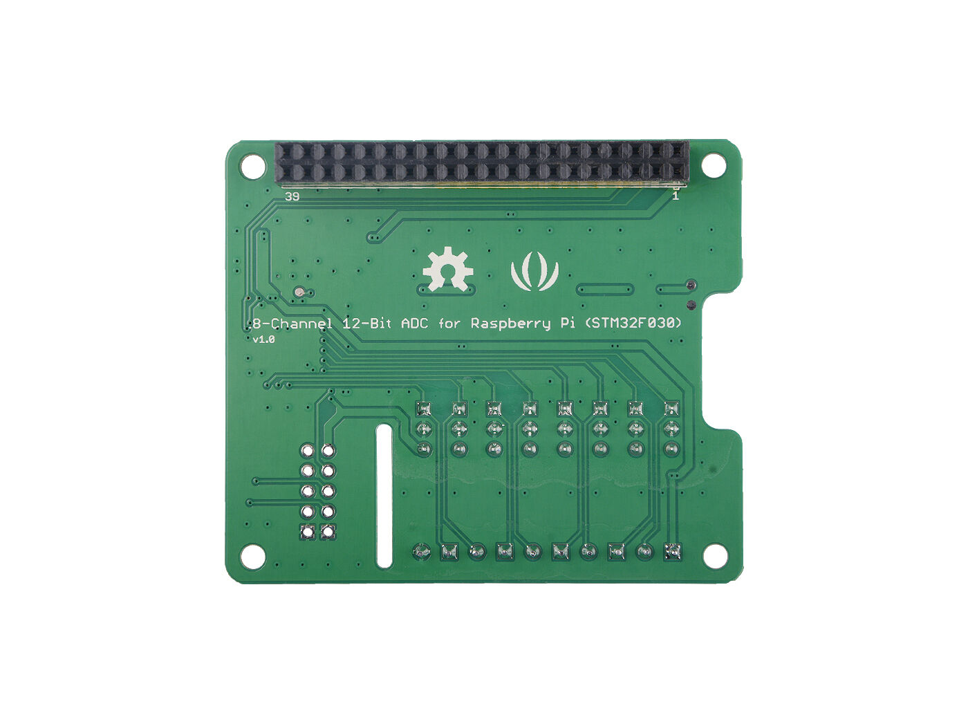 STM32F030 8-Channel 12-Bit ADC for Raspberry Pi - Image 3