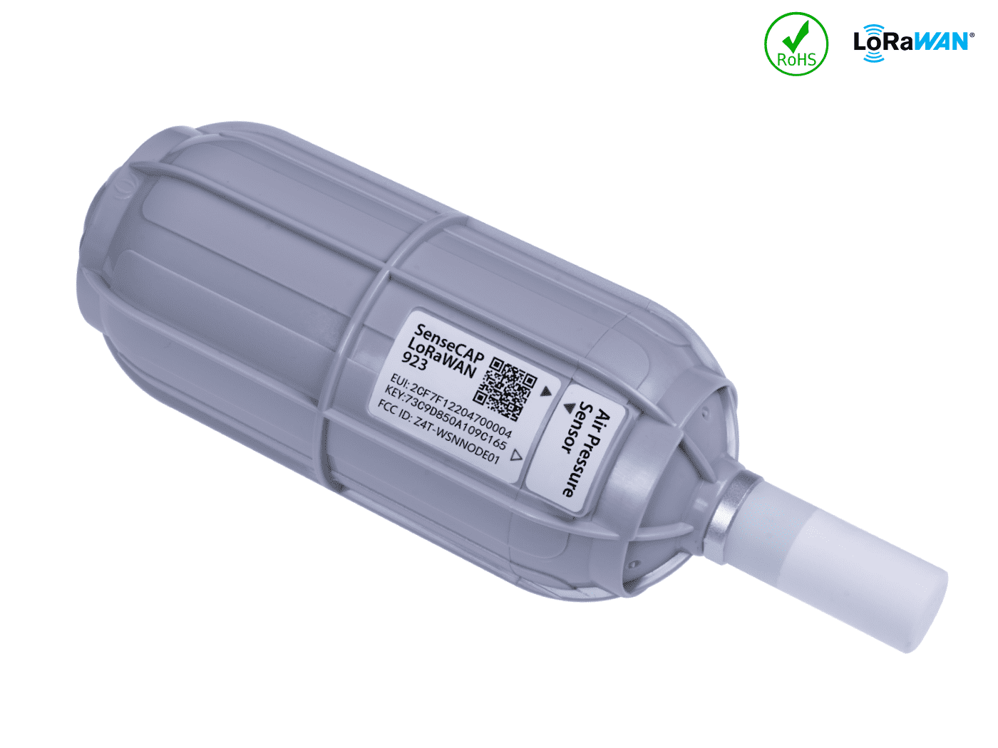 SenseCAP Wireless Barometric Pressure Sensor- LoRaWAN AS923 MHz