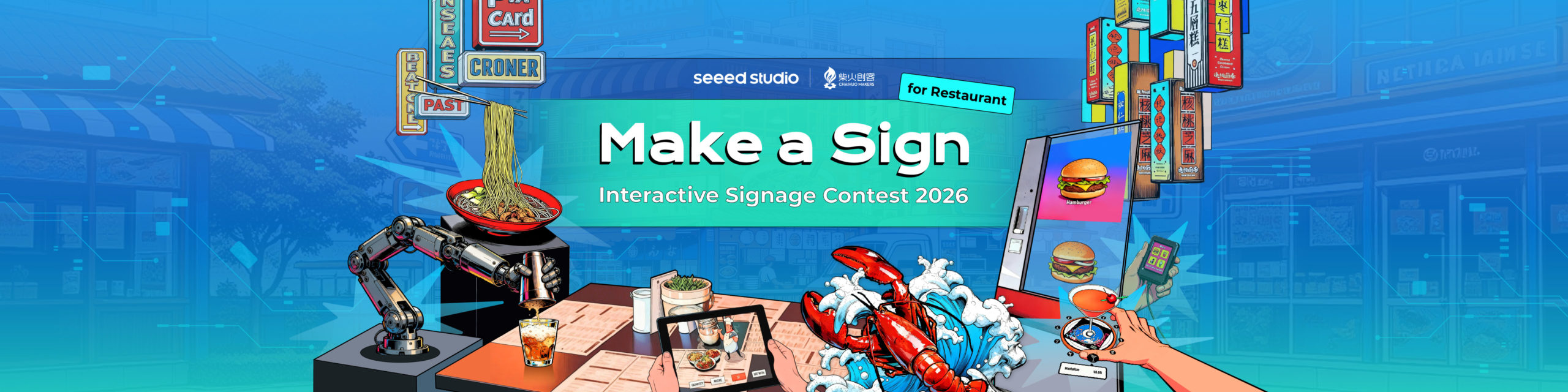 Interactive Signage Contest 2026: Make a Smart Sign for Restaurants