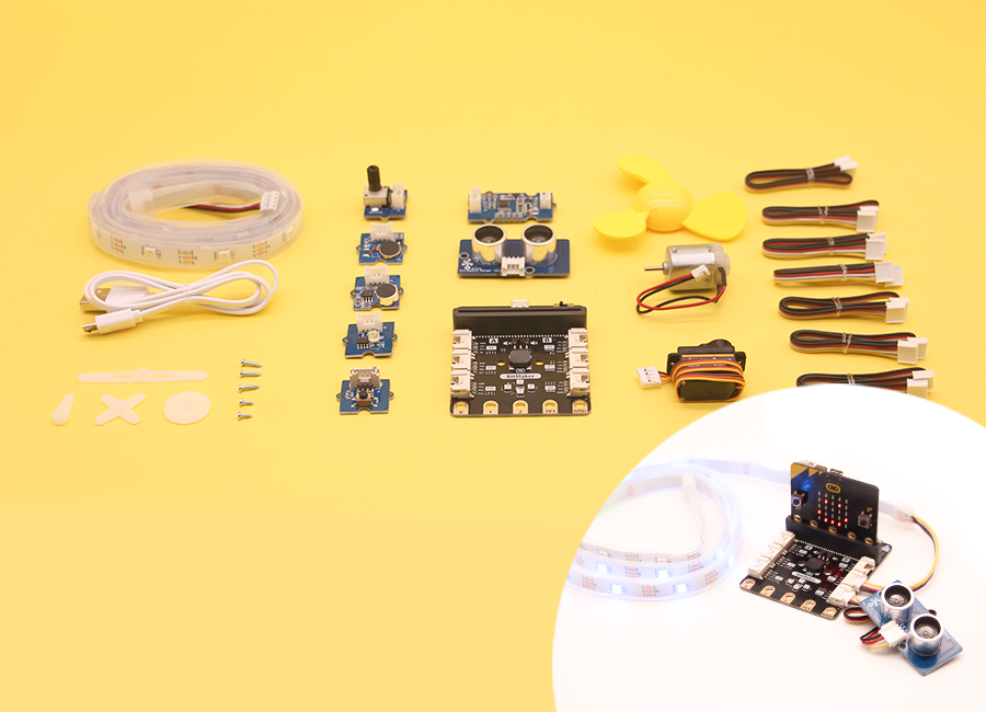BitGadget Kit - Grove Creator Kit for Micro:bit with Free Course - Image 2