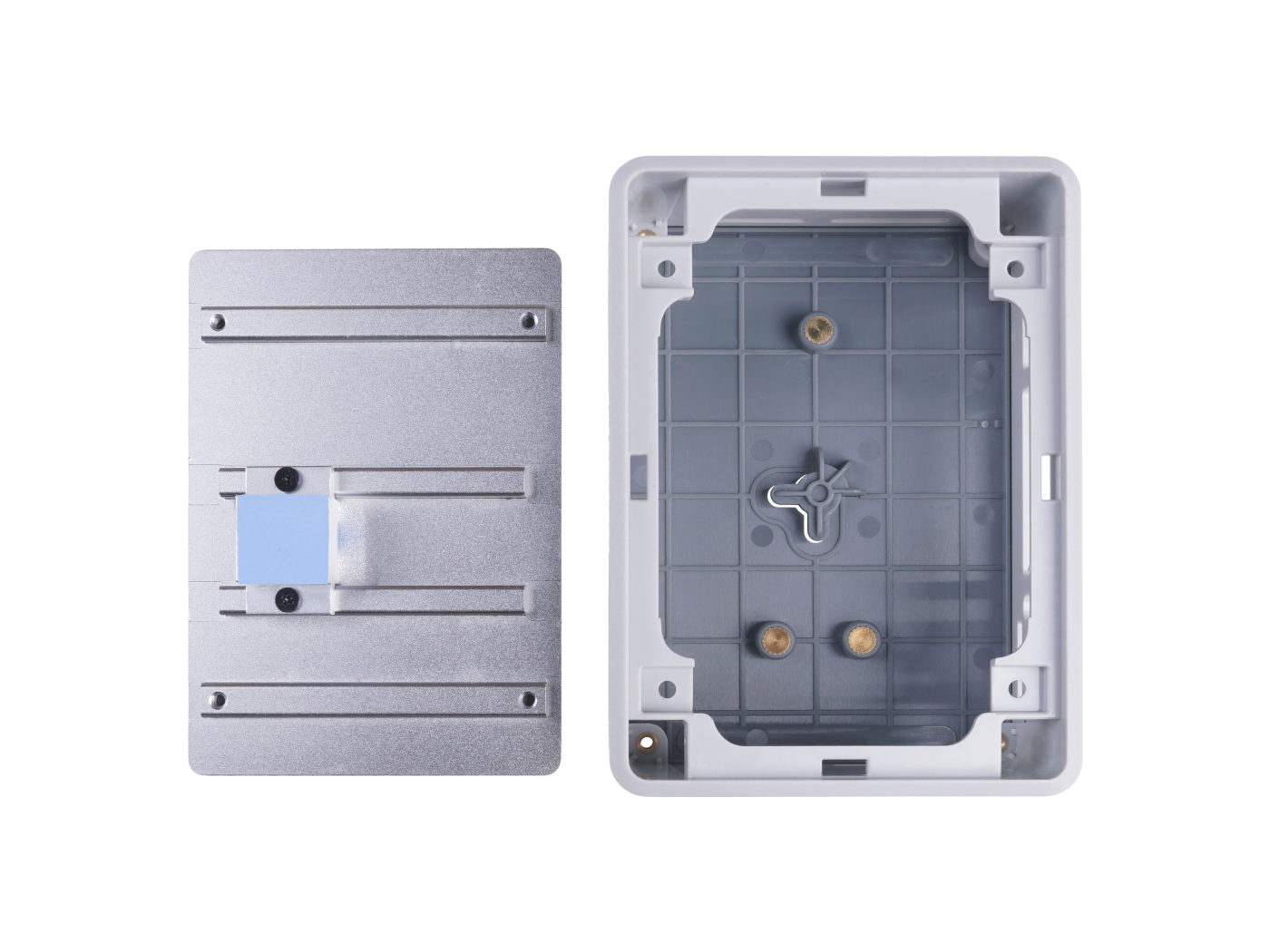 Aluminum Alloy CNC Passive Cooling Cover Case for Raspberry Pi CM4 Dual Gigabit Ethernet Carrier Board - Image 9