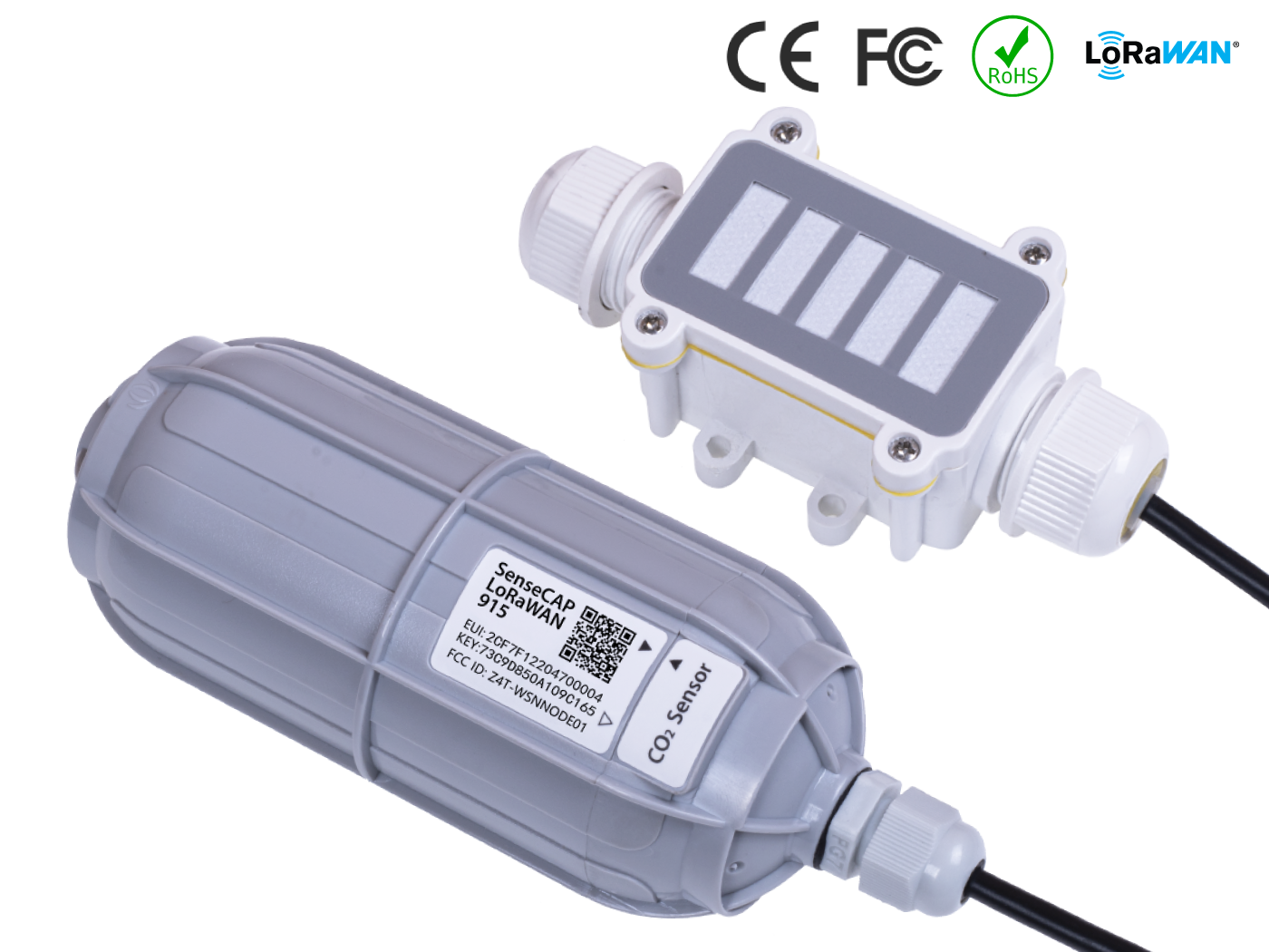 SenseCAP Wireless CO2 Sensor - LoRaWAN US915MHz