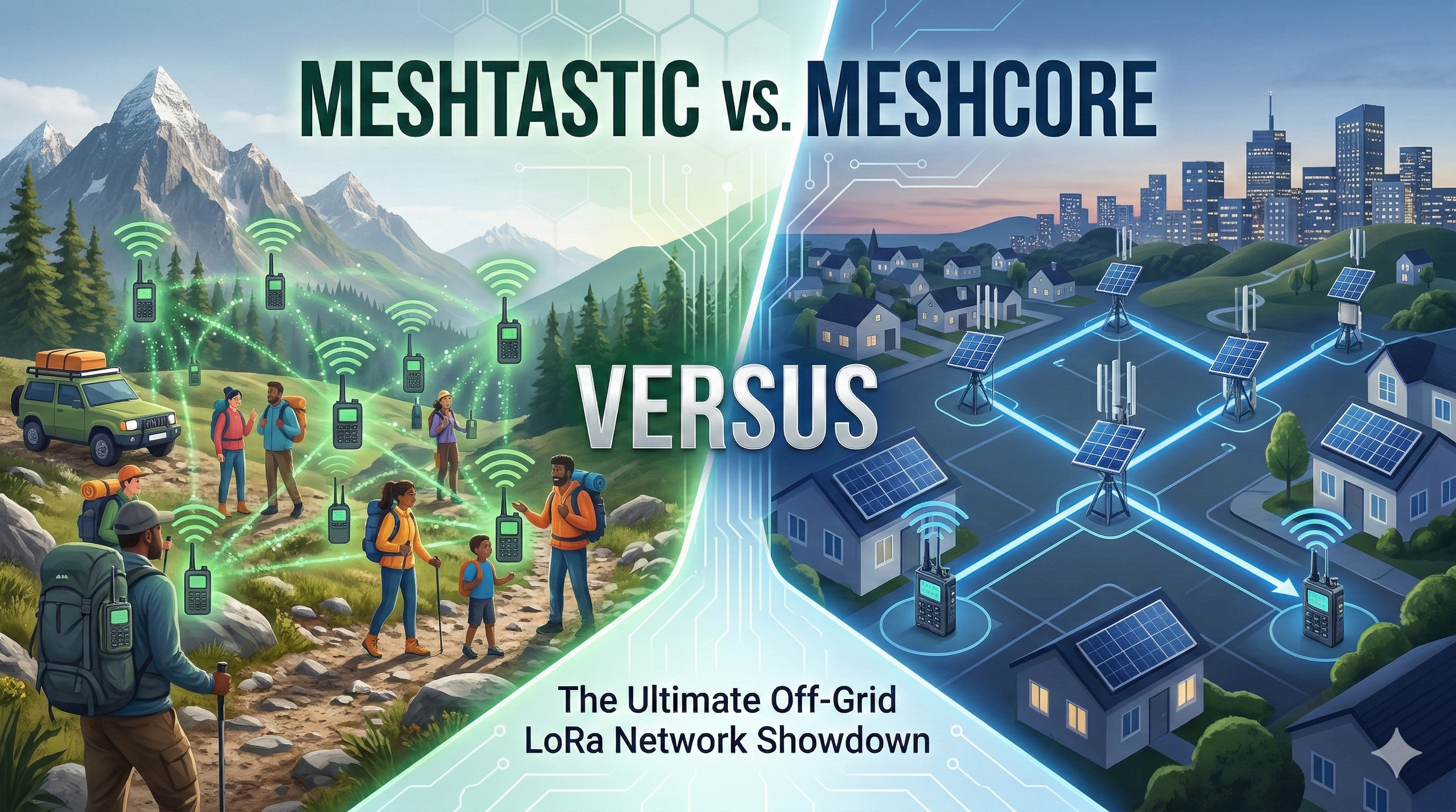 MeshCore veya Meshtastic: Hangisi daha iyi?