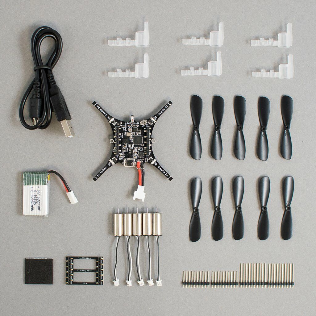 Crazyflie 2.1- Open Source Mirco Quadcopter Drone,Support Bluetooth5 LE,Robotics,Suitable for Indoor/Small Space/High Density - Image 2