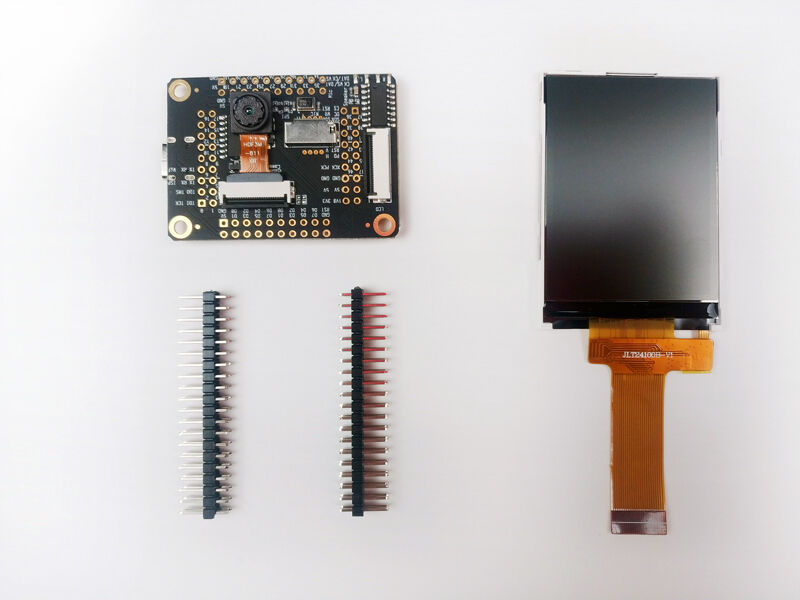 Sipeed M1w dock suit ( M1w dock + 2.4 inch LCD + OV2640 ) K210 Dev. Board 1st RV64 AI board for Edge Computing - Image 4