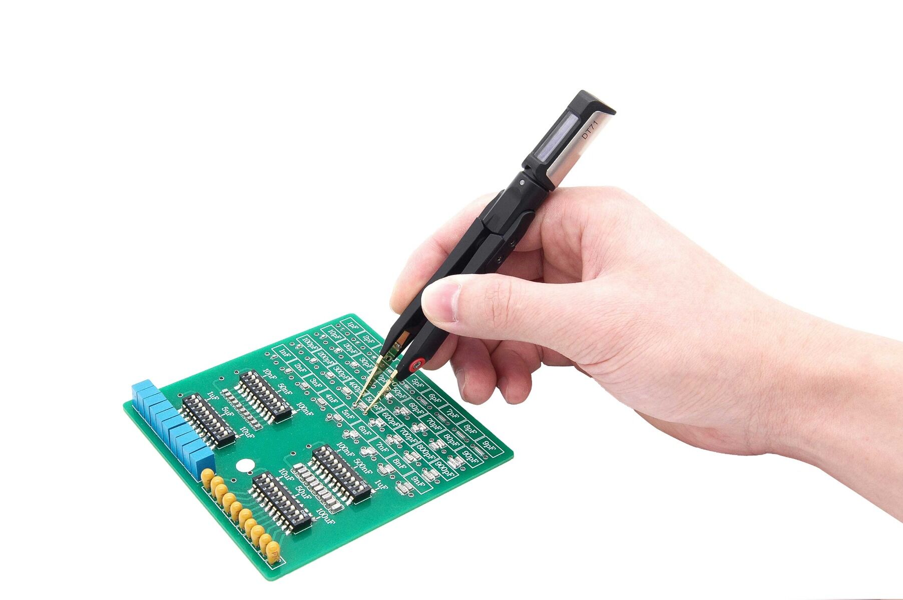 DT71 Mini Digital Tweezers - LCR/ ESR Meter, Multimeter, SMD Tester with Built-in Micro Signal Generator - Image 6