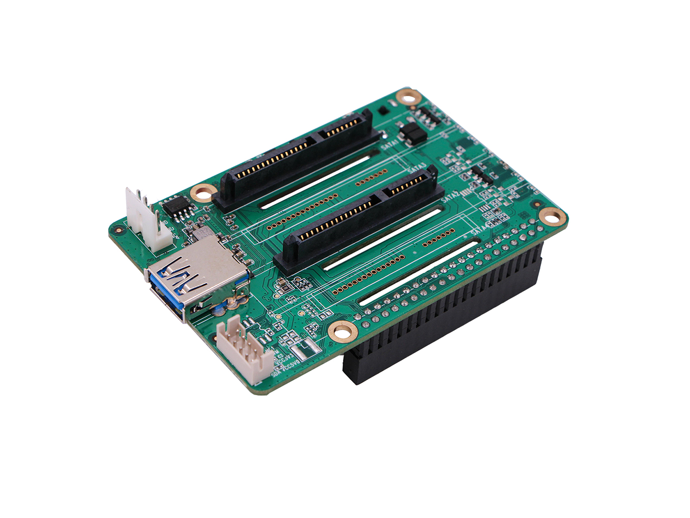 Dual SATA HAT for Raspberry Pi 4