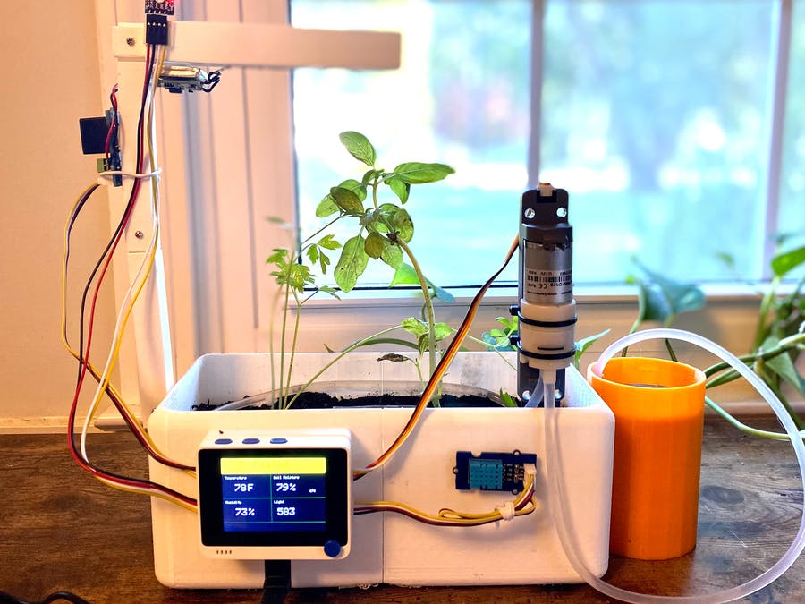 Smart Indoor Harvesting Kit Using Wio Terminal & Blynk