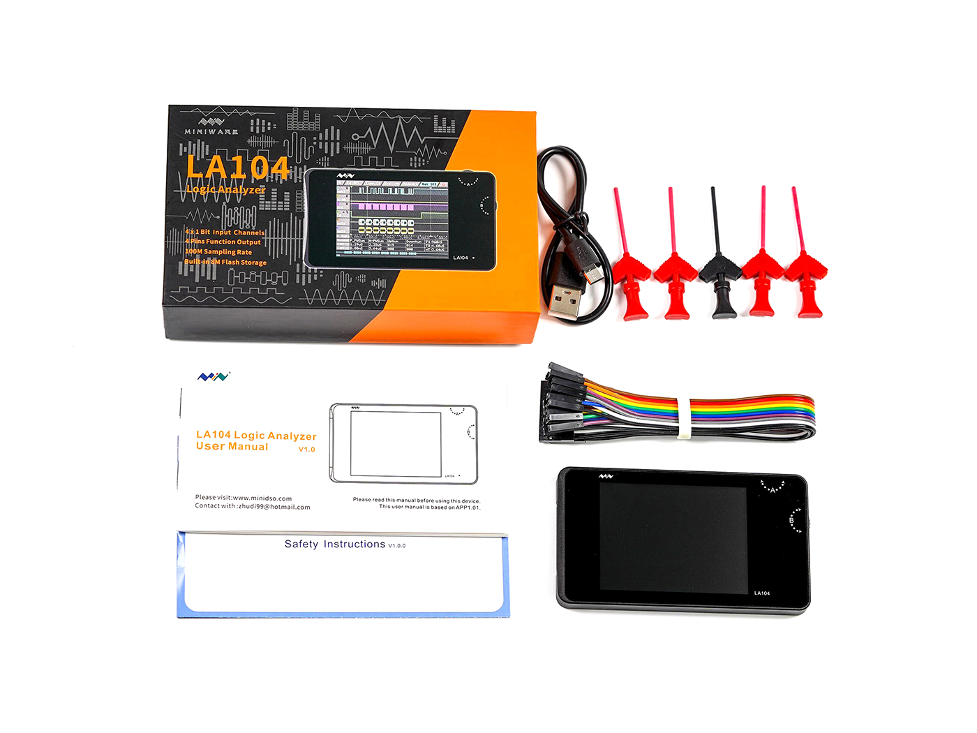 MiniDSO LA104 Logic Analyzer - Image 6