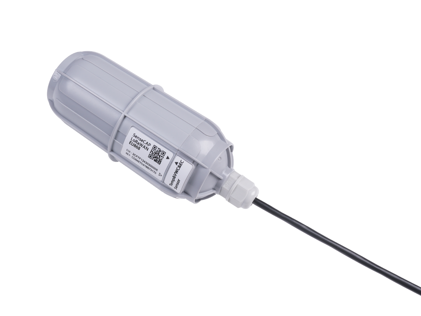 SenseCAP Wireless Soil Temperature, VWC & EC Sensor  - LoRaWAN US915 -MT20