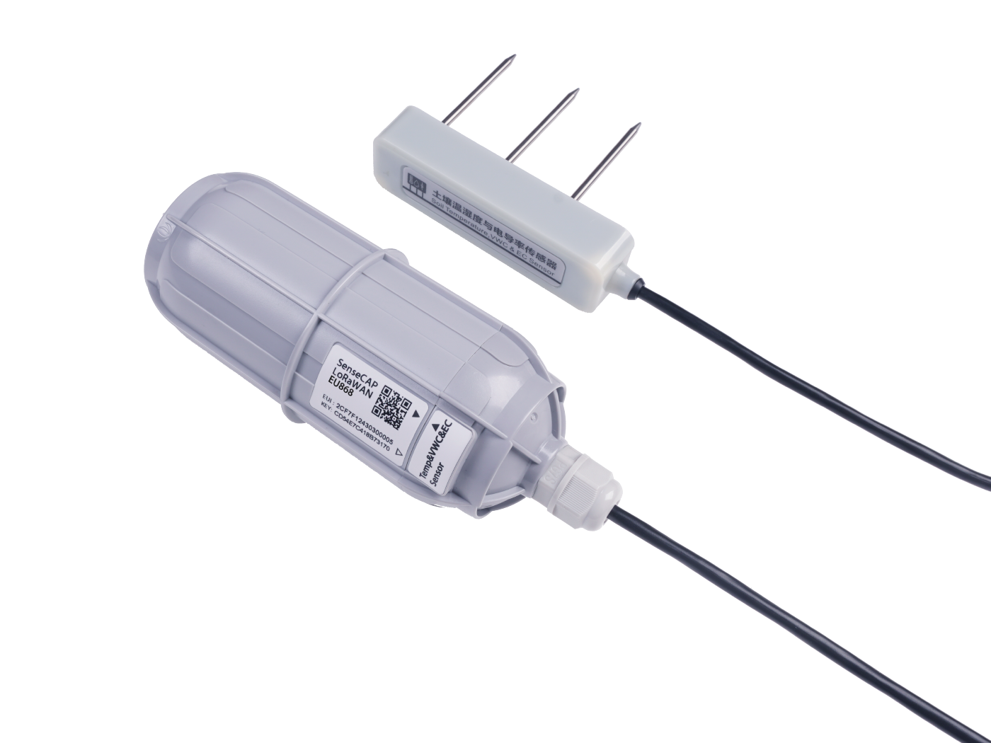 SenseCAP Wireless Soil Temperature, VWC & EC Sensor - LoRaWAN AS923 -MT20 - Image 2